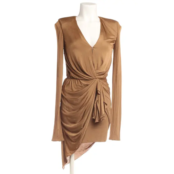 Abito da cocktail, in Marrone, Viscosa, Alexandre Vauthier