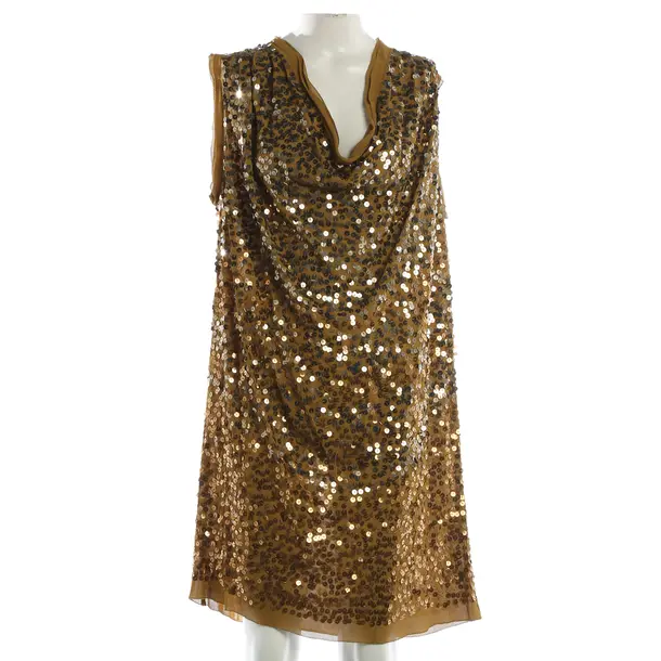 Cocktailkleid, in Braun, Viskose, By Malene Birger