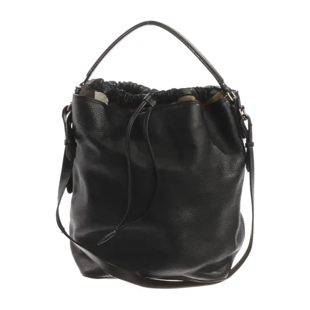 Shopper, in Schwarz, Leder, Burberry