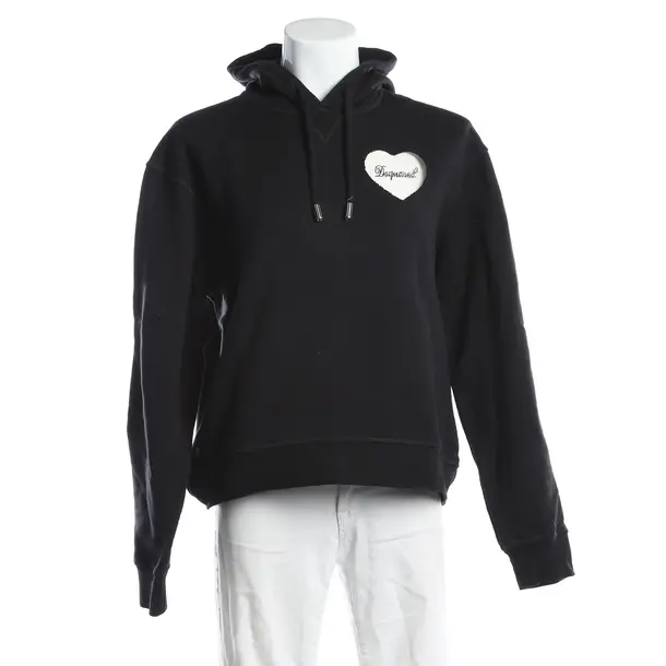 Hoodie, in Black, Cotton, Dsquared