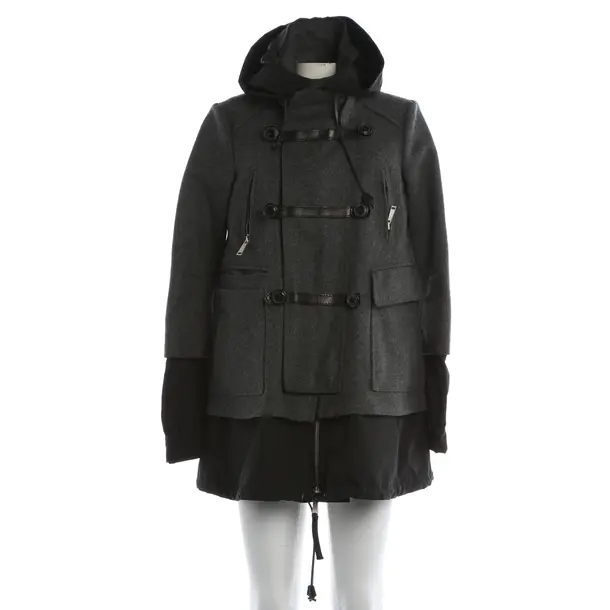 Winterjacke, in Grau, Wolle, Dsquared