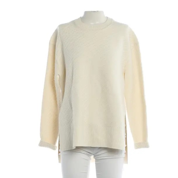Jumper, in Cream, Wool, Joseph