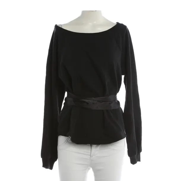 Sweatshirt, in Black, Cotton, Juvia