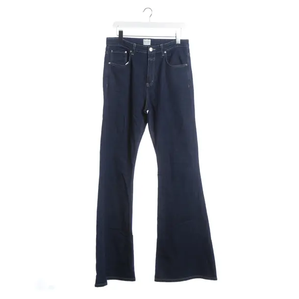 Jeans svasati, in Blu, Cotone, Chiuso