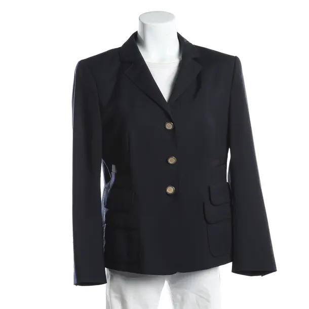 Blazer, in Navy, Wool, Strenesse
