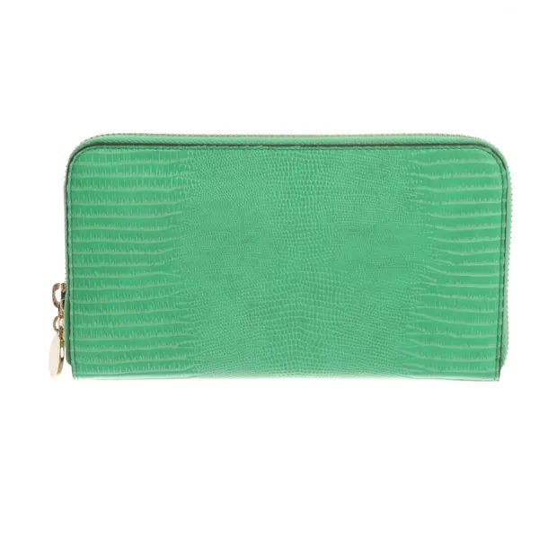 Geldbörse, in Grün, Leder, Stella McCartney
