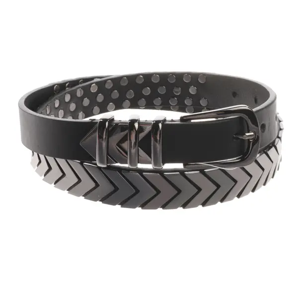 Gürtel, in Schwarz, Leder, Anine Bing