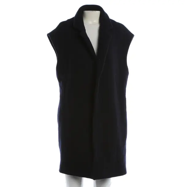 Vest, in Navy, Wool, Strenesse