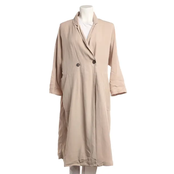 Summer Coat, in Light Brown, Lyocell, American Vintage