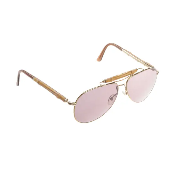 Occhiali da sole, in Oro, Plastica / metallo, Gucci