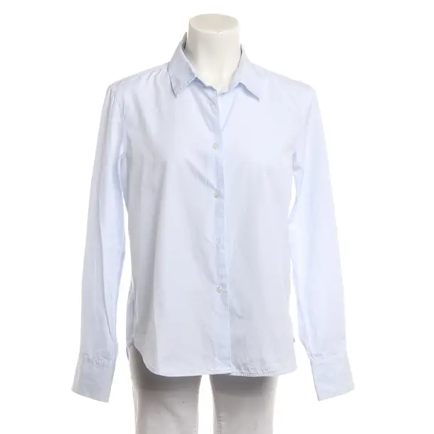 Bluse, in Blau, Baumwolle, Lis Lareida