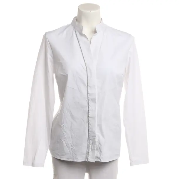 Camicetta, in Bianco, Cotone, Peserico