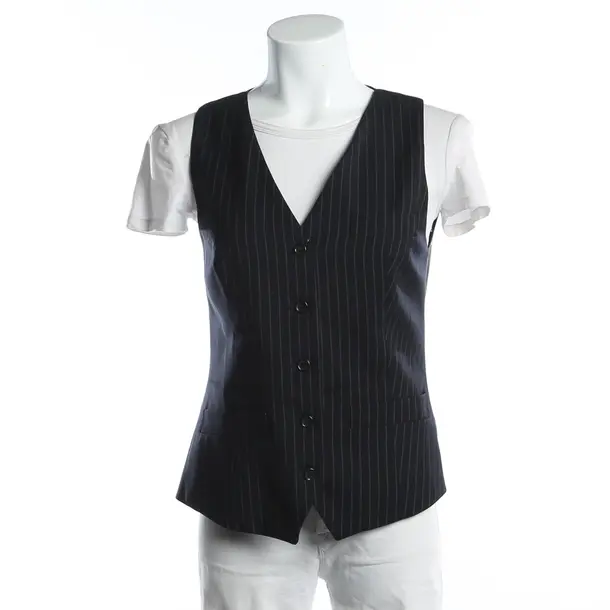 Vest, in Navy, Wool, Dolce & Gabbana