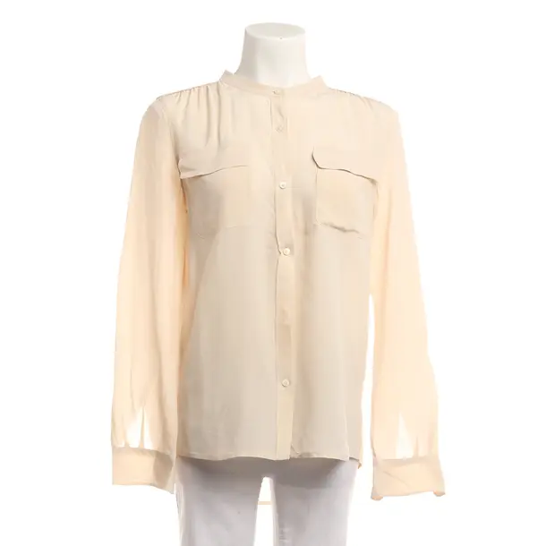 Bluse, in Nude, Viskose, Closed