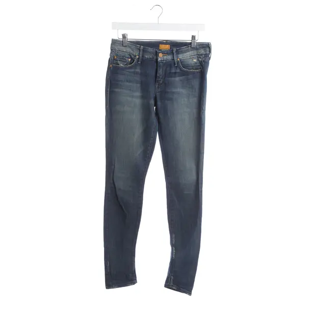 Jeans slim fit, in Blu, Cotone, Madre