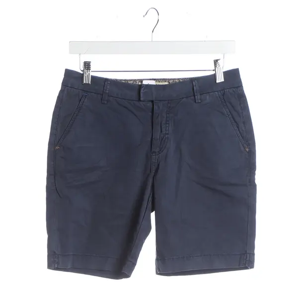 Bermuda Shorts, in Navy, Lyocell, Mos Mosh