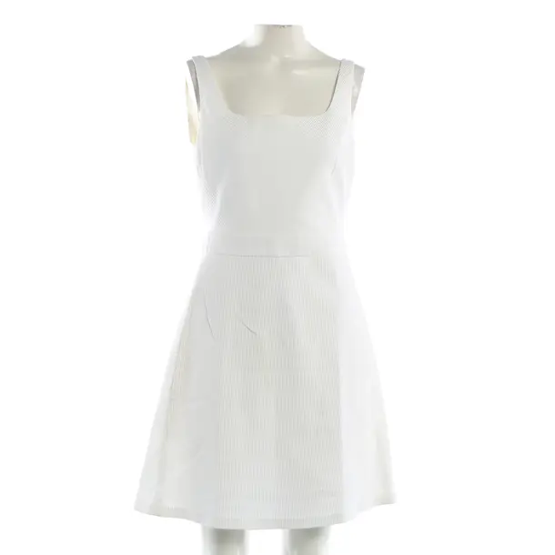 Cocktailkleid, in Weiß, Baumwolle, Moschino