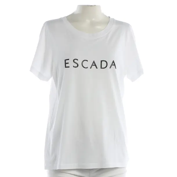 Shirt, in White, Cotton, Escada