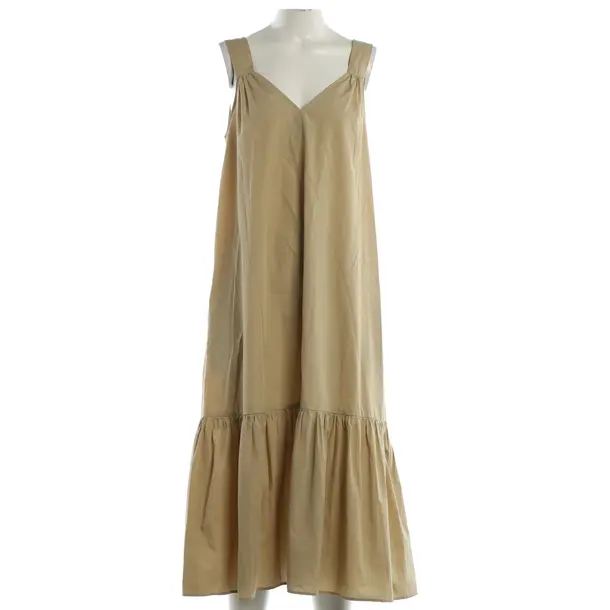 Abito, in Beige, Cotone, Chiuso