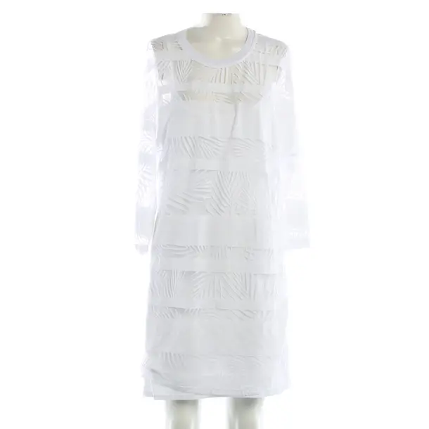 Dress, in White, Viscose, Hugo Boss Orange