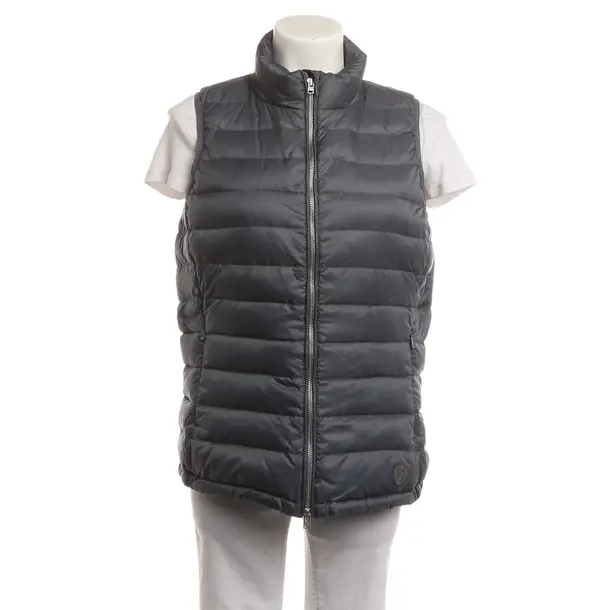 Vest, in Blue, Polyamide, Closed