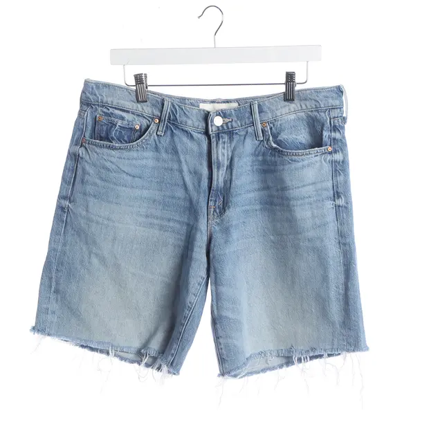 Shorts, in Blue, Cotton, Mother