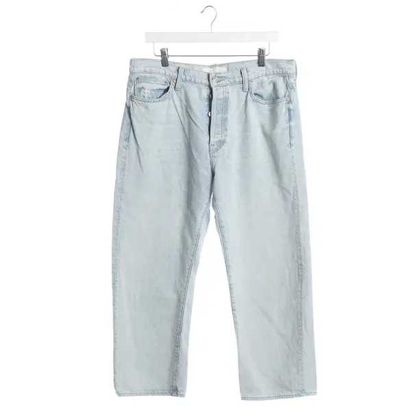 Jeans Straight Fit, in Hellblau, Baumwolle, Mother