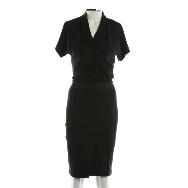Kleid, in Schwarz, Baumwolle, Karl Lagerfeld