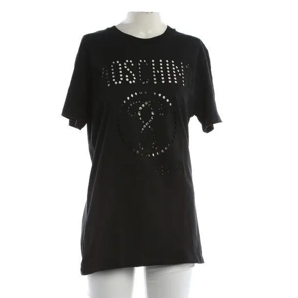 Camicia, in Nero, Cotone, Moschino