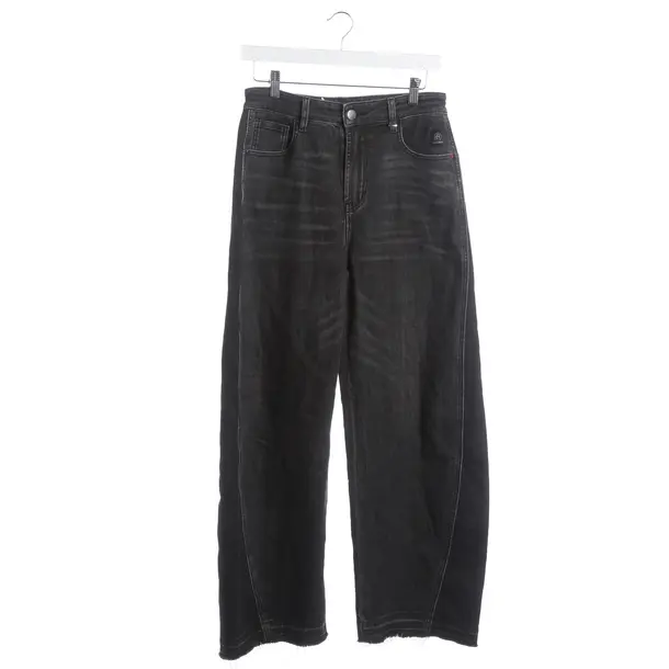 Boyfriend Jeans, in Black, Cotton, Elias Rumelis