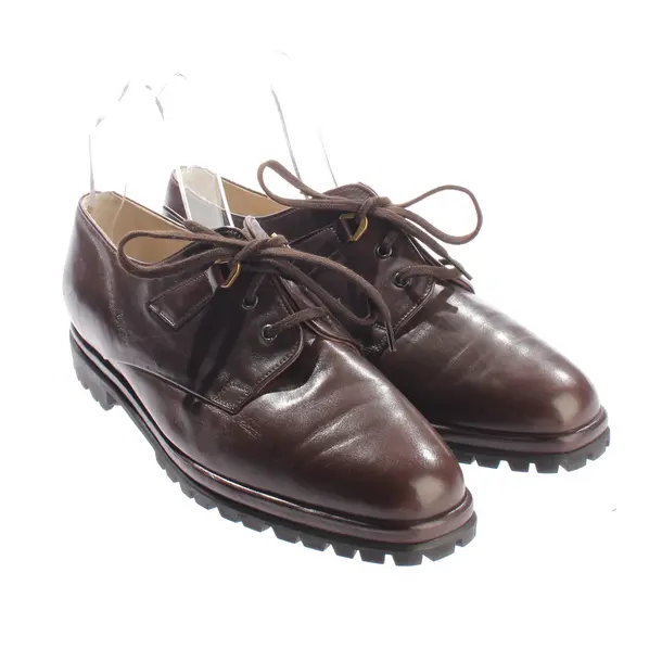 Halbschuhe, in Dunkelbraun, Bally