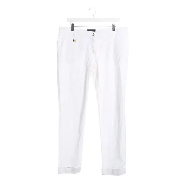 Pants, in White, Cotton, Dolce & Gabbana