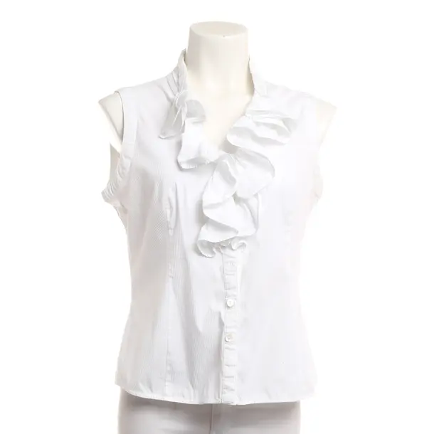 Top, in White, Cotton, Armani Collezioni