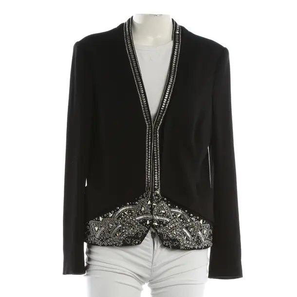 Mid-Season Jacket, in Black, Viscose, Steffen Schraut