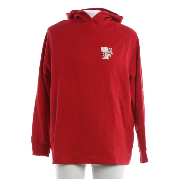 Hoodie, in Rot, Baumwolle, Juvia