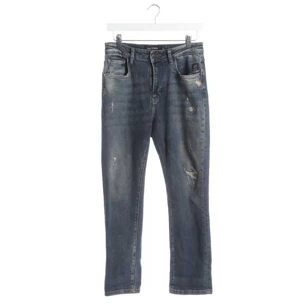 Jeans Slim Fit, in Blau, Baumwolle, Elias Rumelis