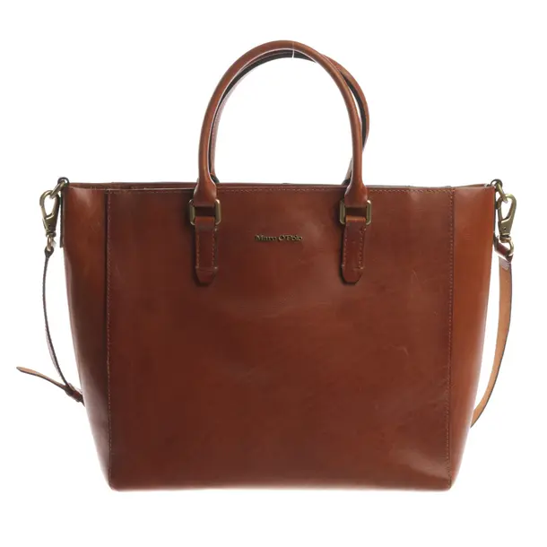 Handtasche, in Hellbraun, Leder, Marc O'Polo