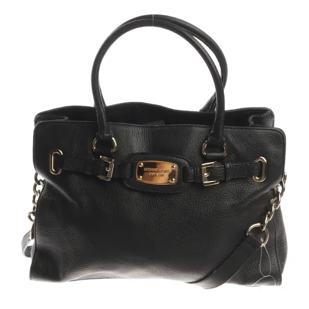 Handtasche, in Schwarz, Leder, Michael Kors