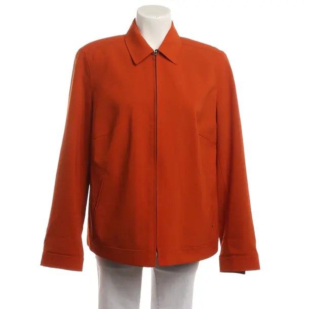 Mid-Season Jacket, in Dark Orange, Wool, Aigner