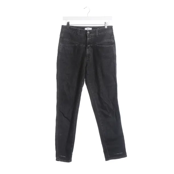 Jeans Straight Fit, in Schwarz, Baumwolle, Closed