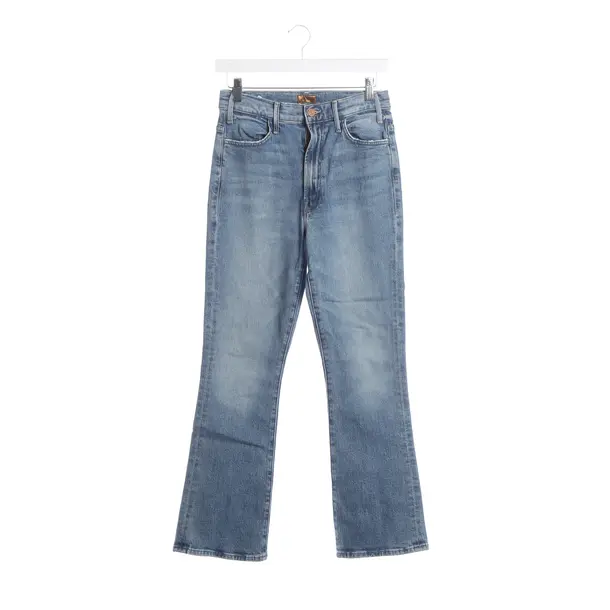 Jeans straight fit, in Blu, Cotone, Madre
