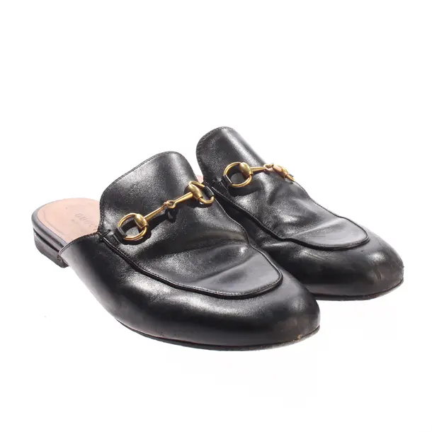 Mules, in Schwarz, Gucci