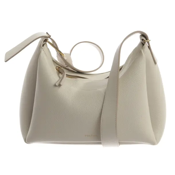 Borsa a cinture a tracolla, in Beige, Pelle, Polène