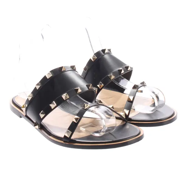 Sandals, in Black, Valentino