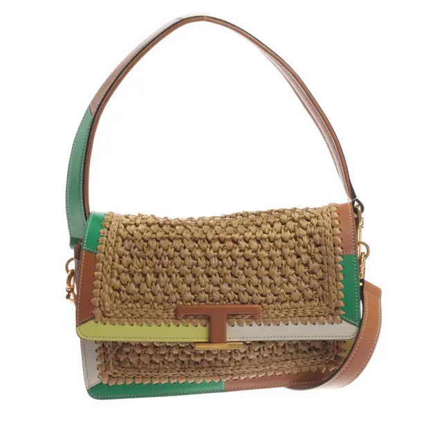 Handtasche, in Mehrfarbig, Stroh, Tod´s