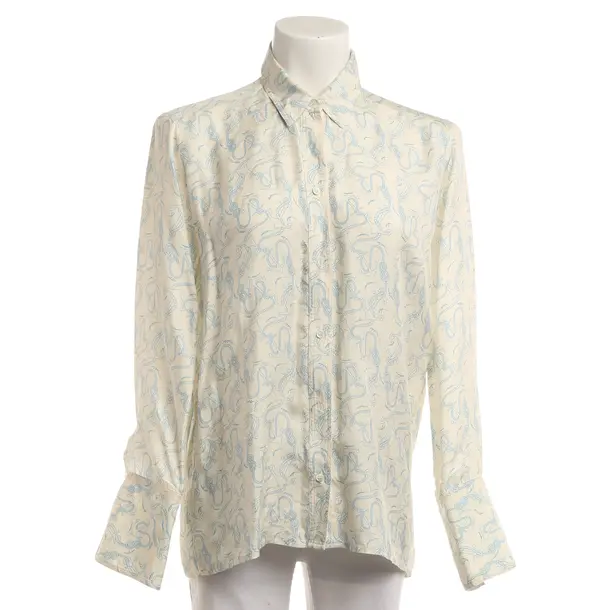Bluse, in Cream, Seide, Sandro