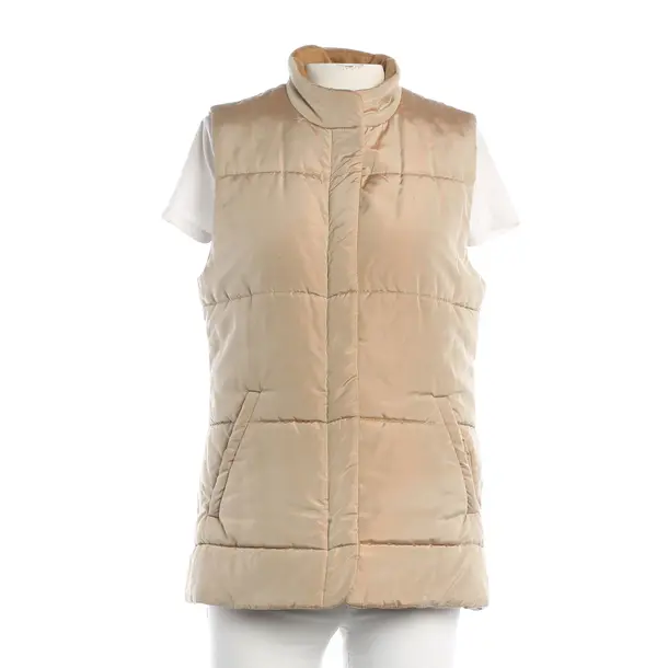 Vest, in Light Brown, Silk, Schneiders