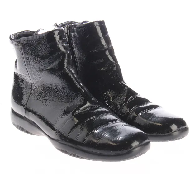 Stiefeletten, in Schwarz, Prada