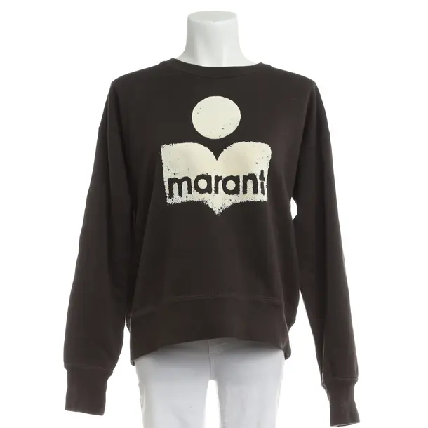 Felpa, in Grigio scuro, Cotone, Isabel Marant Étoile