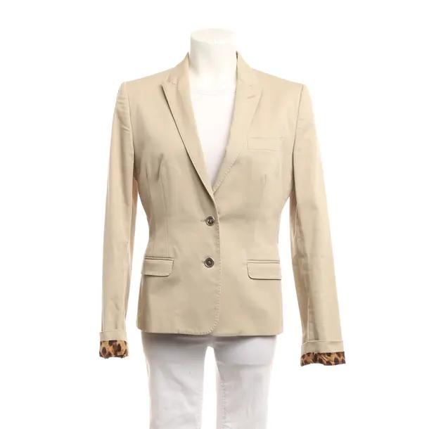 Blazer, in Beige, Cotton, Dolce & Gabbana